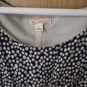 Ombre polka dot dress